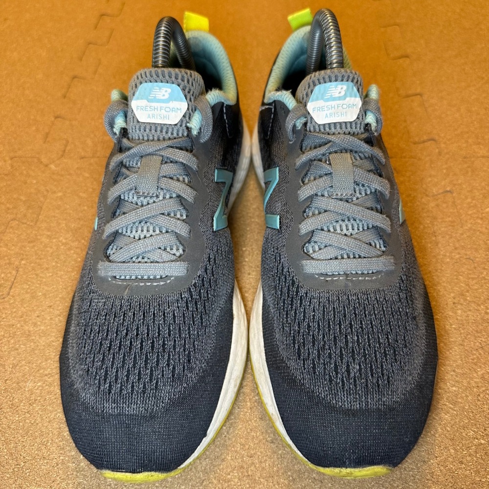 New Balance Fresh Foam Arishi v3 Women 8.5 Grey Blue WARISSC3 Running Shoes - Picture 2 of 12